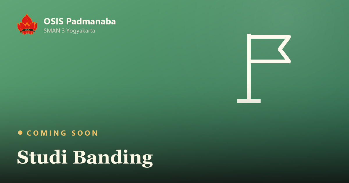 Poster Studi Banding